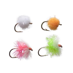 Cortland Fairplay Egg Fly Assortment, Size 10, 4 Pack, 709270