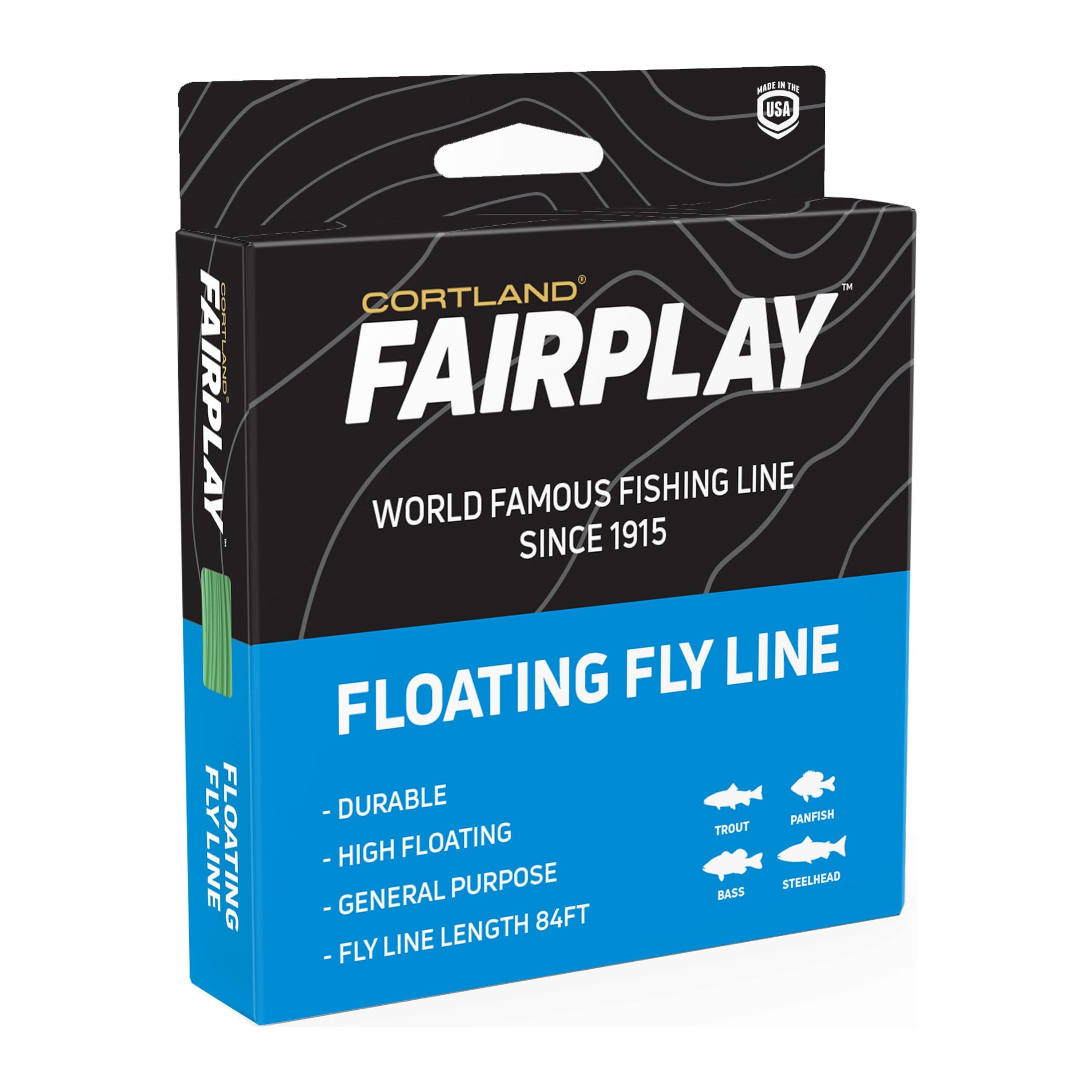 Customer reviews for Cortland Fairplay Fly Line, WF4F, 84FT