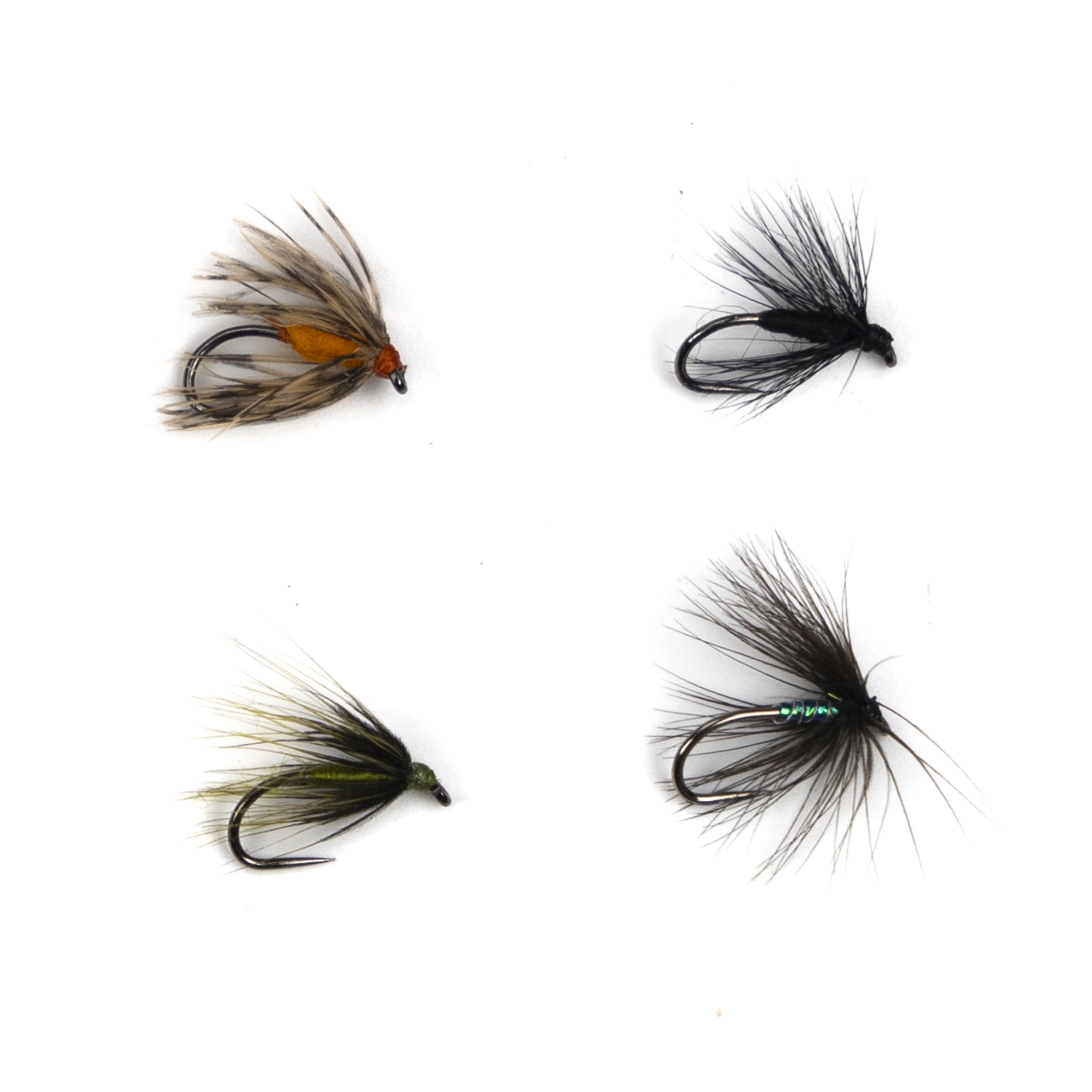 Cortland Fairplay Spider Assortment 4 Pack