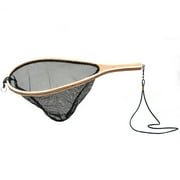 Cortland Fairplay Teardrop Wooden Fishing Net, Black, 664043