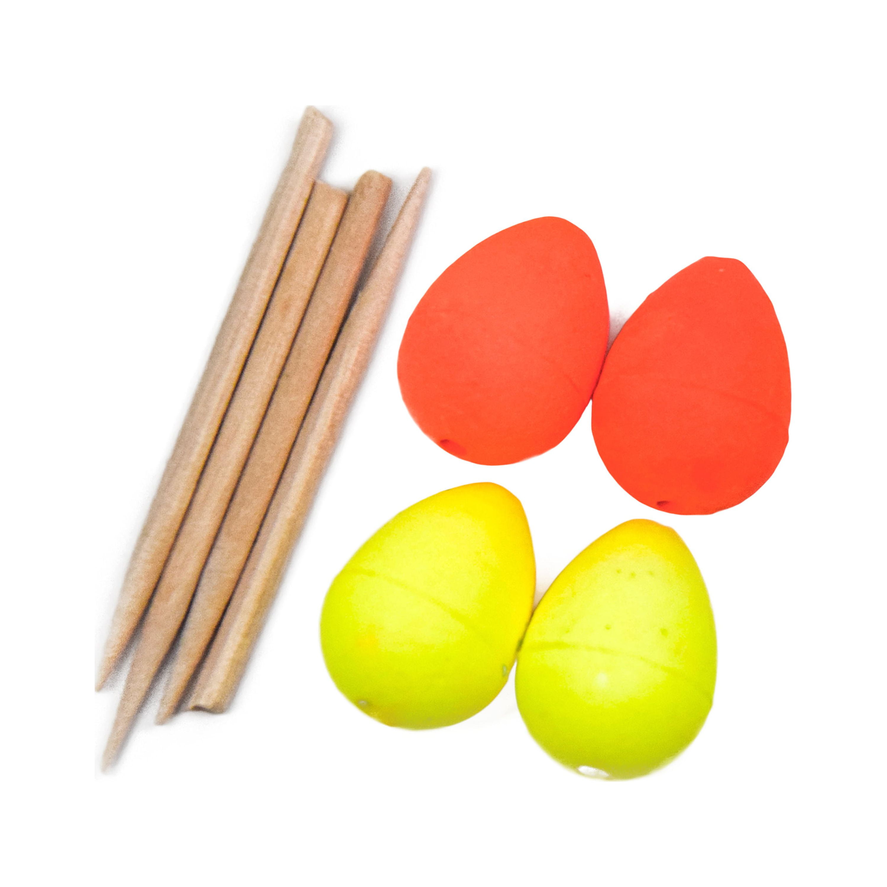 Cortland Fairplay Toothpick Float Indicators, Size 0.62 inch, 4 Pack, 664036