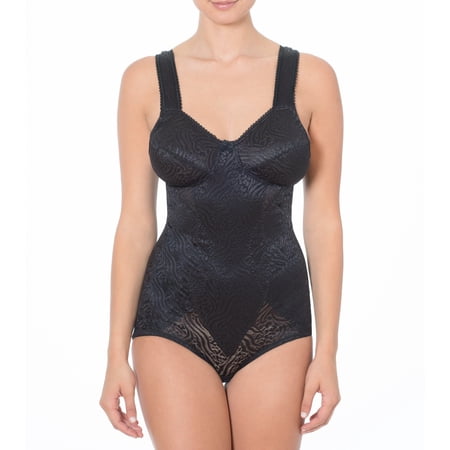 Cortland Intimates 8619 - Soft Cup Animal Lace Control Bodybriefer