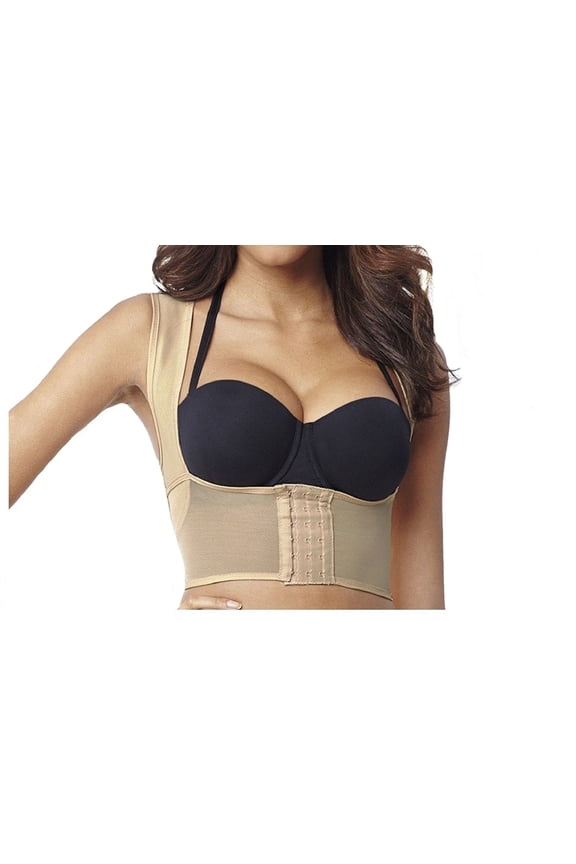 Back-Support Shoulder Brace Shapewear - 3002-Medium-Nude