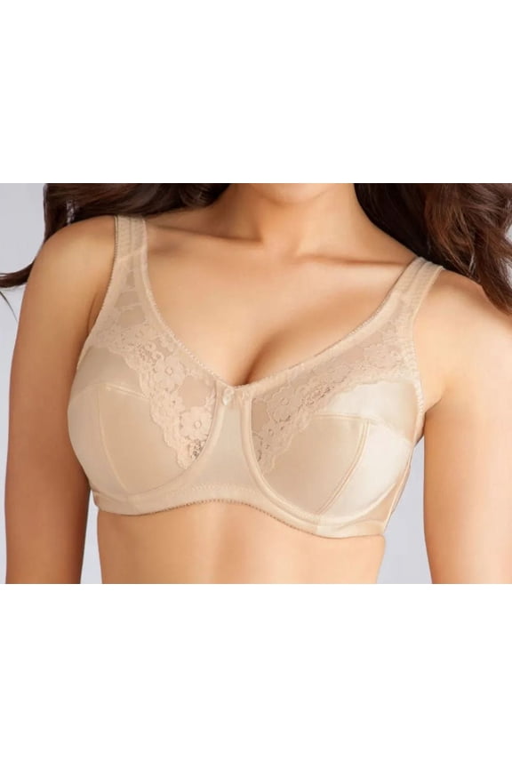 Style 7104 | Brand Full Figure Underwire Bra - Fawn