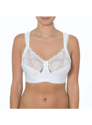 Cortland Intimates Women's Full Figure Seamless Minimizer Bra 7117, White,  42DD at  Women's Clothing store: Minimizer Bras