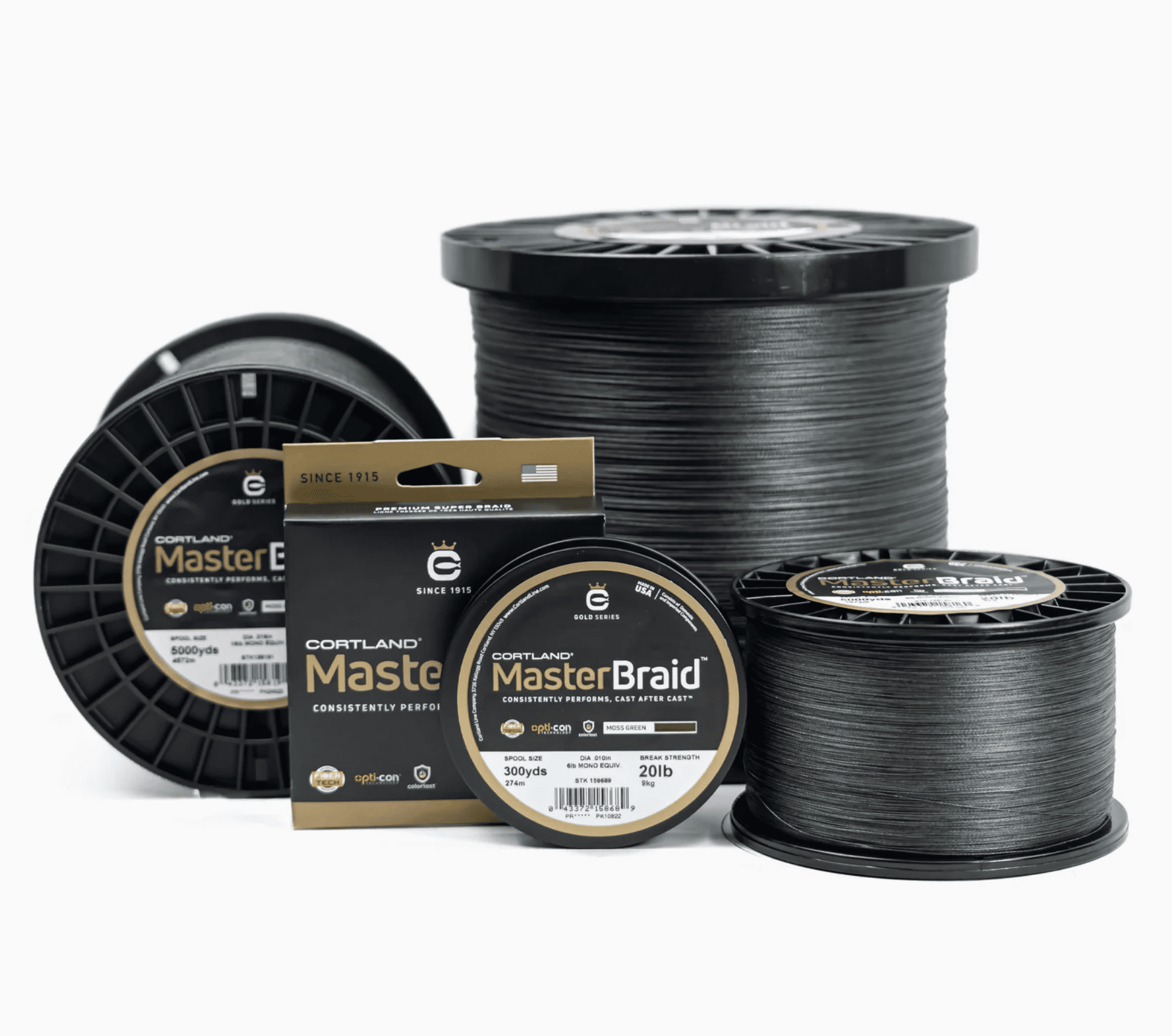 Master Braid Moss Green 65 150 Yards
