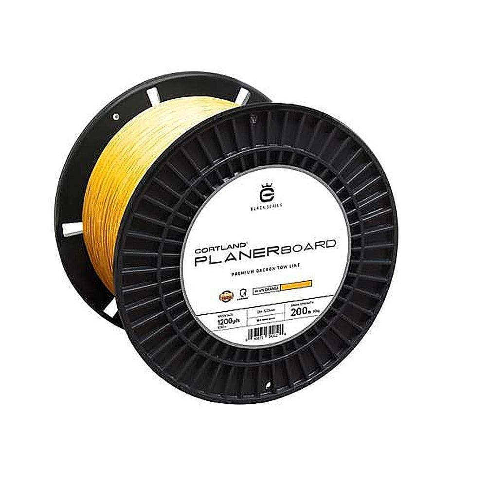 Cortland Planer Dacron Braid Hi-Vis Yellow, 135# Fishing Line