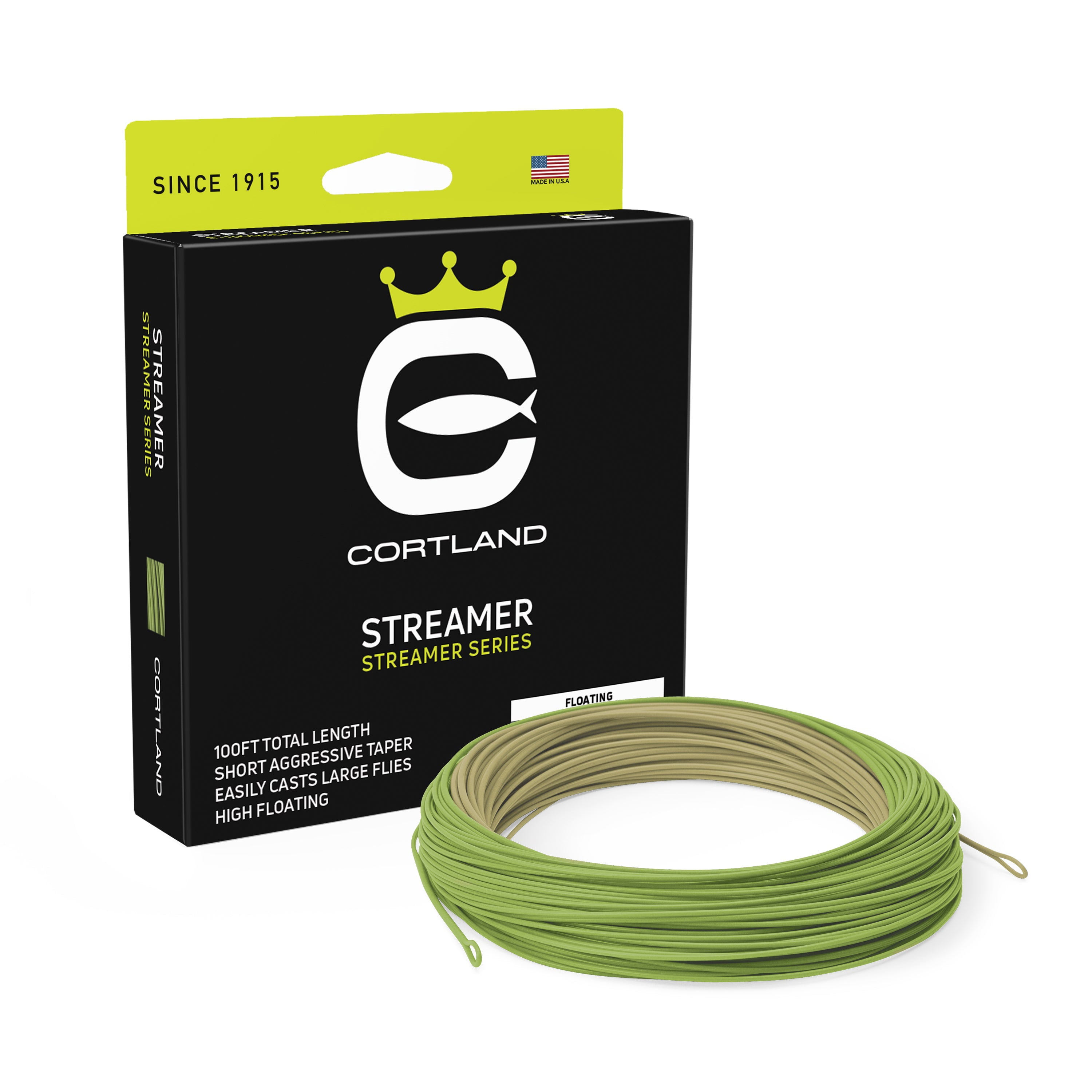 Kylebooker WF3F-WF8F WITH WELDED LOOP Fish Line Weight Forward FLOATING  100FT Fly Fishing Line 