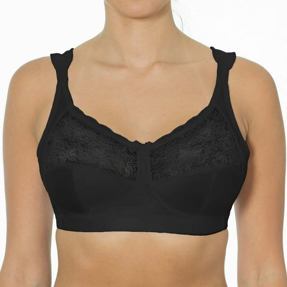 Cortland Style 7220 - Soft Cup Comfort Bra - Black