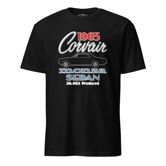 Corvair 1965 Monza Sedan Short-Sleeve T-Shirt