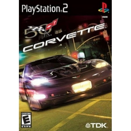 Pre-Owned Cool Find CORVETTE - Sony PlayStation 2 PS2 Great Shape! Tested Working