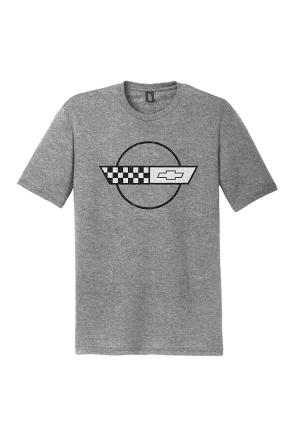 Corvette C4 Logo Tee - Grey 3XL