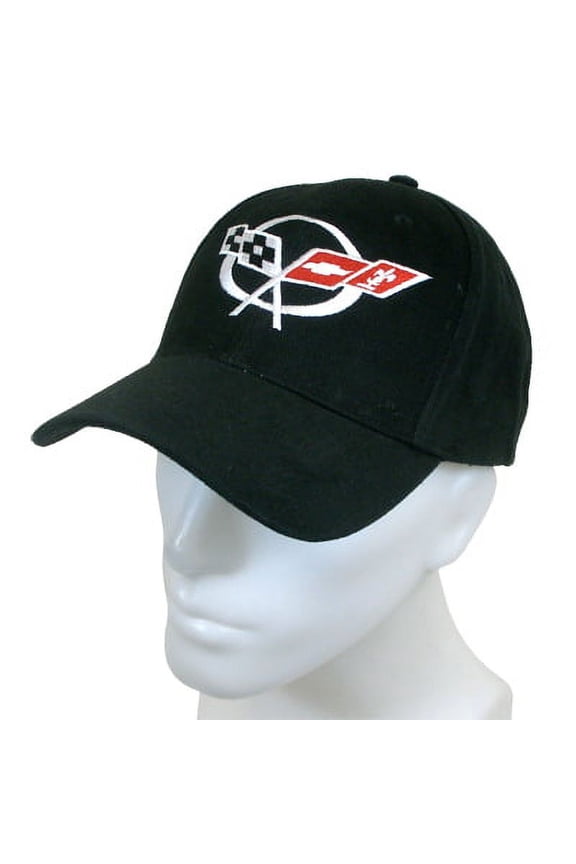 C5 Logo Black Baseball Cap