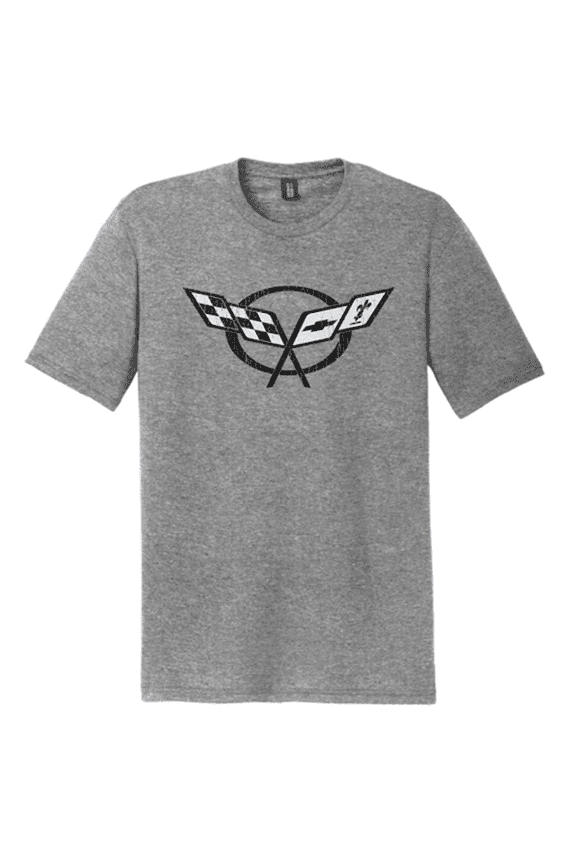 Corvette C5 Logo Tee - Grey 3XL
