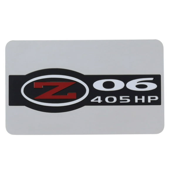 Corvette C5 Z06 405 HP Exhaust Enhancer Plate (Chrome)