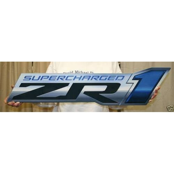 Corvette C6 ZR1 Steel Sign