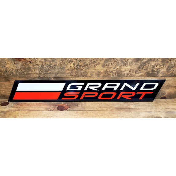 Corvette C7 Grand Sport Steel Sign