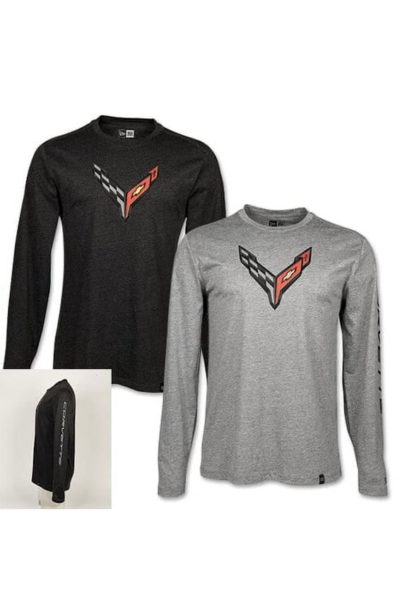 Carbon Flash Long Sleeve T-Shirt - Black/Grey