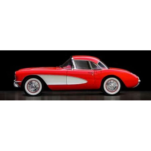 Corvette Chevrolet Canvas Art - Gasoline Images (8 x 24)