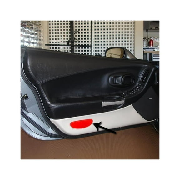 Corvette Door Panel Reflector - Replacement : 1997-2004 C5 & Z06