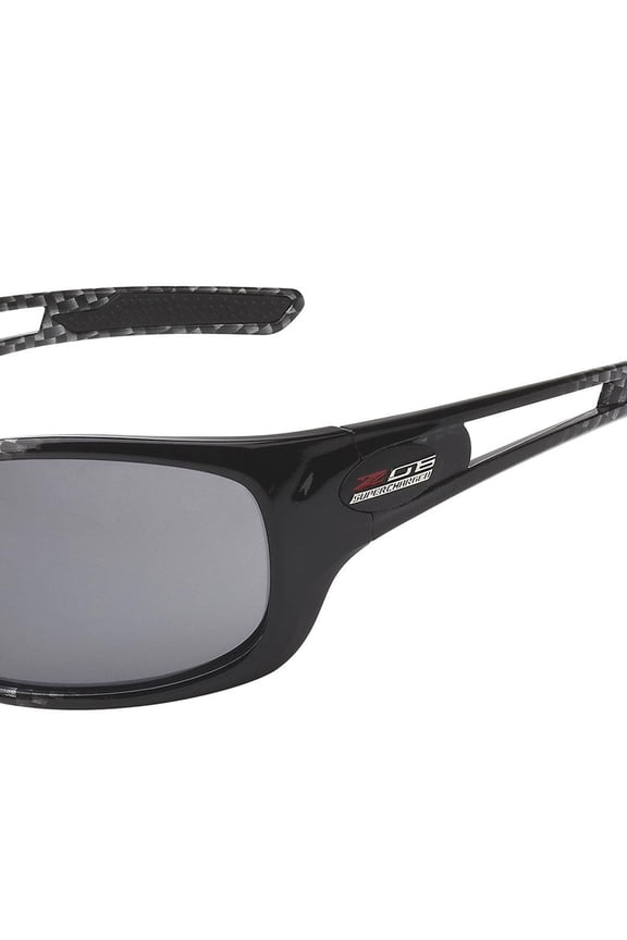 Corvette Full Frame Sunglasses - Simulated Carbon Fiber : C7 Z06 Logo