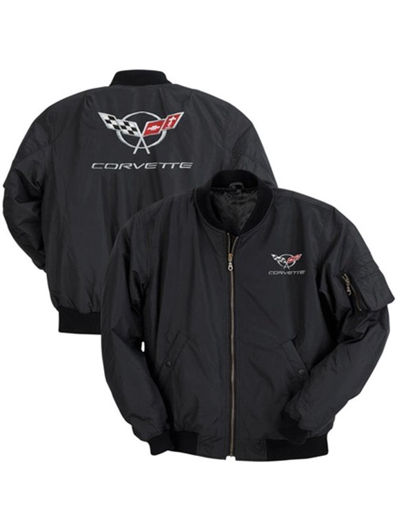 Corvette Jacket - Aviator Jacket with C5 Logo : 1997-2004 (XXXXL)