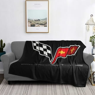 Corvette fleece blanket hotsell