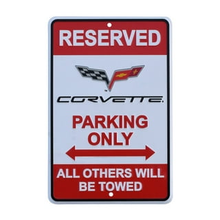 Chevy Corvette Parking Vette Tin Metal Sign Game Room Garage Man Cave Wall Decor Chevy Corvette Parking Vette Tin Metal Sign Game Room Garage Man Cave Wall Decor