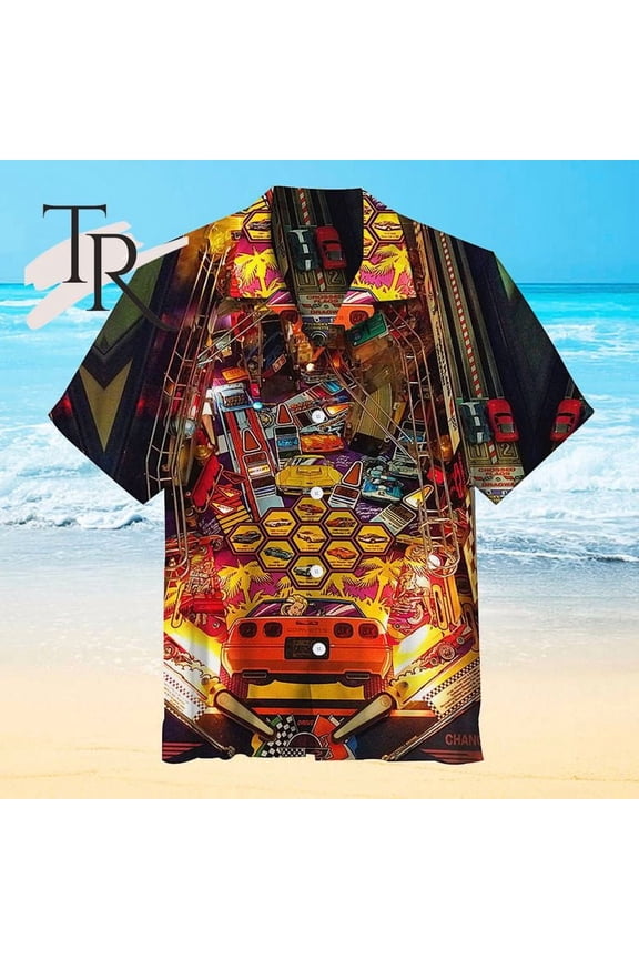 Corvette Pinball Universal Hawaiian Shirt