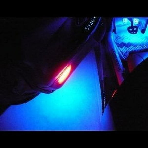 Corvette Puddle LED Lighting Kit : 1997-2013 C5, C6 ALL Red Super Bright