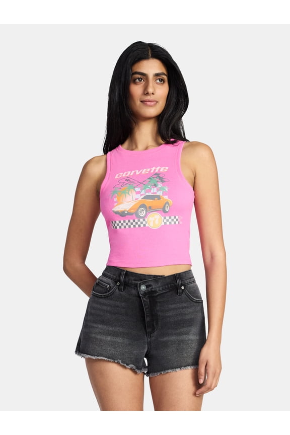 Race Flags Women's Graphic Tank Top, Sizes XXS-XXL