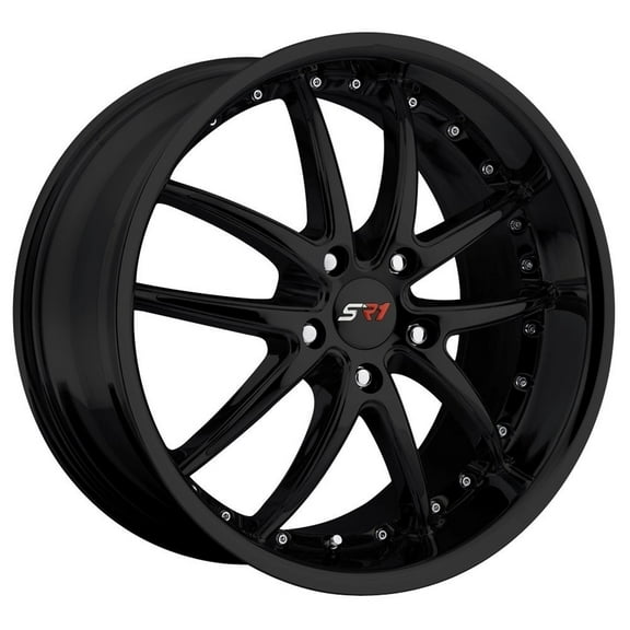 Corvette SR1 Performance Wheels - APEX Series : Gloss Black 118x8.5 Front +56 C5/C6