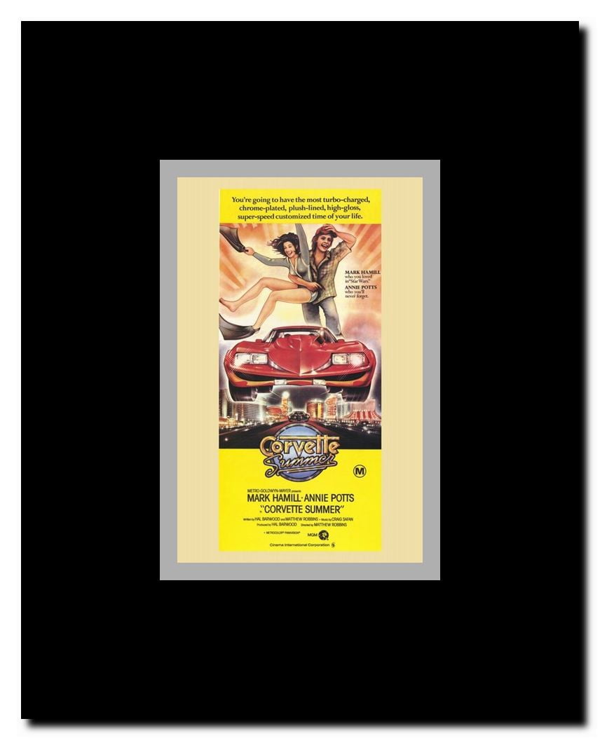 Corvette Summer Framed Movie Poster