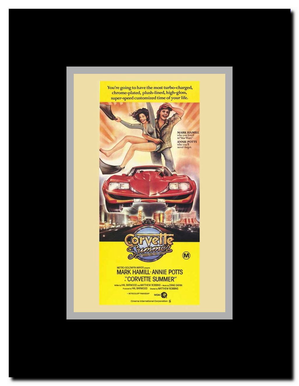 Corvette Summer Framed Movie Poster