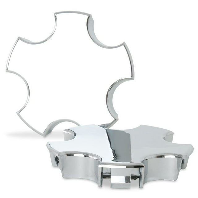 Corvette Wheel Center Cap - Chrome : 2000-2004 C5 & Z06 1 Cap