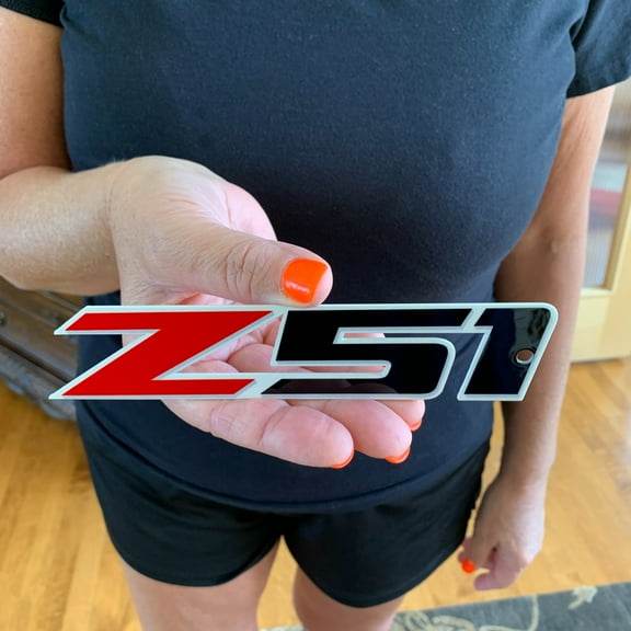 Corvette Z-51 Mini Magnet 7" by 1.5" Z51 1984 and Later C4 C5 C6 C7 C8 Corvettes