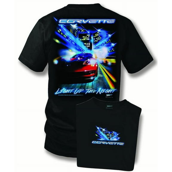 Corvette shirt – Corvette c5, C6 – Light up the night
