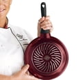 thumbnail image 1 of Corvex Chef Grade Cookware Fry Pan with Lid, Red, 1 of 2