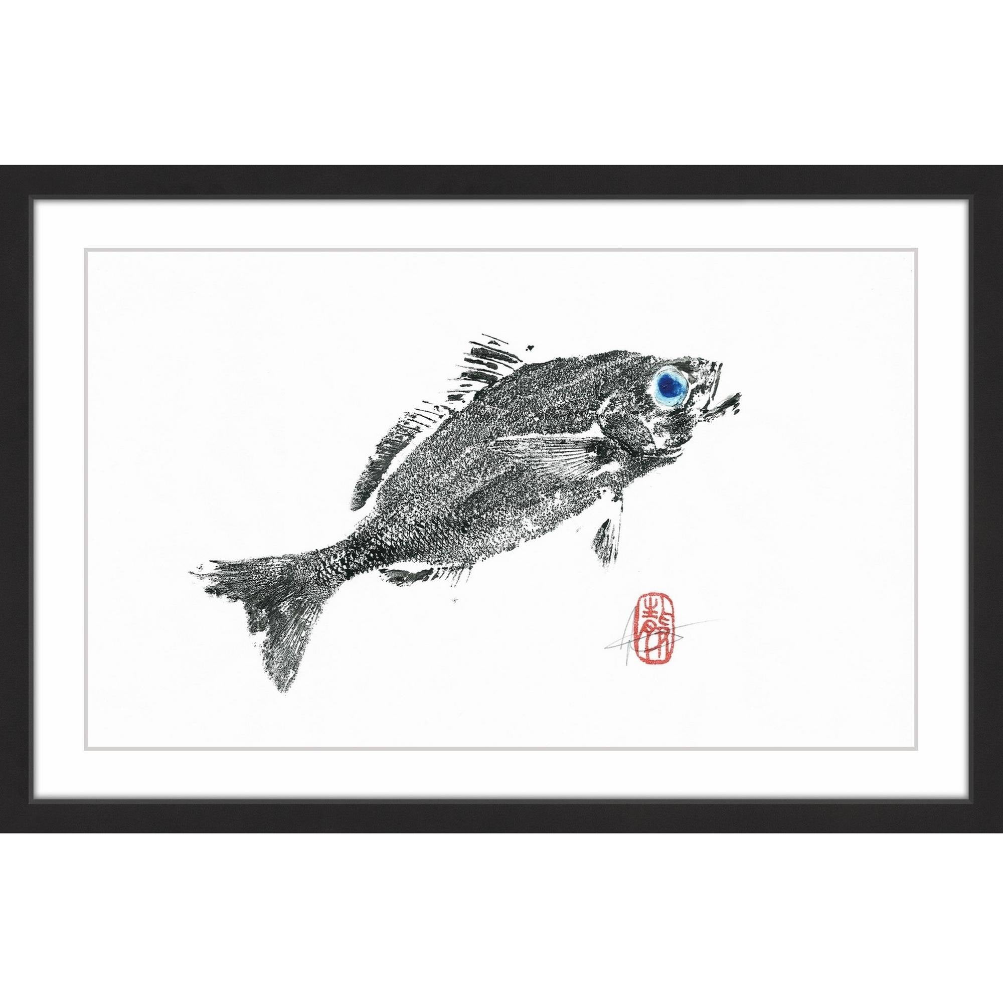 "Corvina" Framed Painting Print