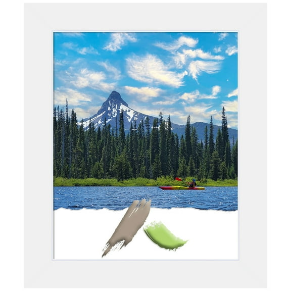 Corvino White Wood Picture Frame, Photo Frame, Art Frame