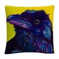 thumbnail image 1 of Corvus' Animals Pets Painting Bold By Pat Saunders-White 16 X 16 Decorative Throw Pillow, 1 of 4