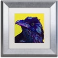 thumbnail image 1 of "Corvus" Canvas Art by Pat Saunders-White, White Matte, Silver Frame, 1 of 4