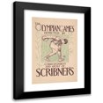 thumbnail image 1 of Corwin Knapp Linson 17x24 Black Modern Framed Museum Art Print Titled - The Olympian Games Depicted by Correspondent and Artist of Scribner's (1896), 1 of 5