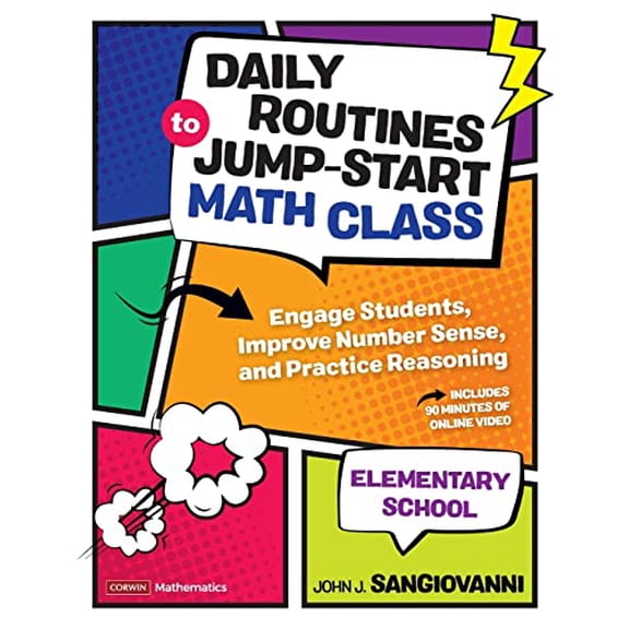 Pre-Owned Daily Routines to Jump-Start Math Class, Elementary School: Engage Students, Improve Number Sense, and Practice Reasoning (Paperback) 1544374941 9781544374949