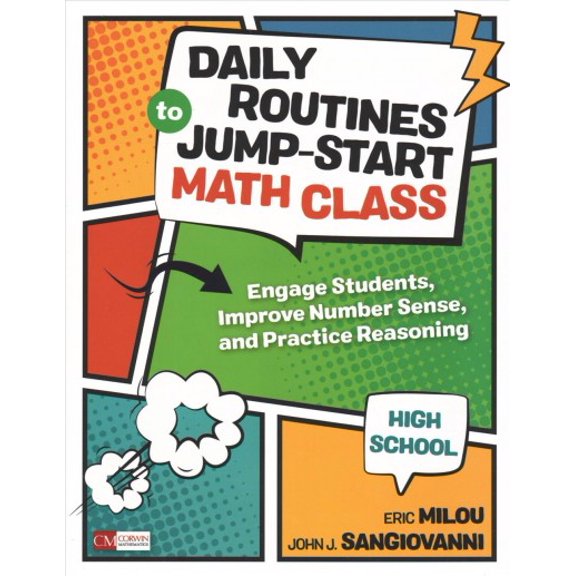 Pre-Owned Corwin Mathematics Daily Routines to Jump-Start Math Class, High School: Engage Students, Improve Number Sense, and Practice Reasoning, (Paperback)