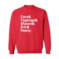 thumbnail image 1 of Cory&Topanga&Shawn&Eric&Feeny Crewneck Sweatshirt, 1 of 3