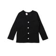 thumbnail image 1 of Dewadbow Toddler Baby Boys Girls Knitted Sweater Cardigan Coat Long Sleeve Tops, 1 of 6