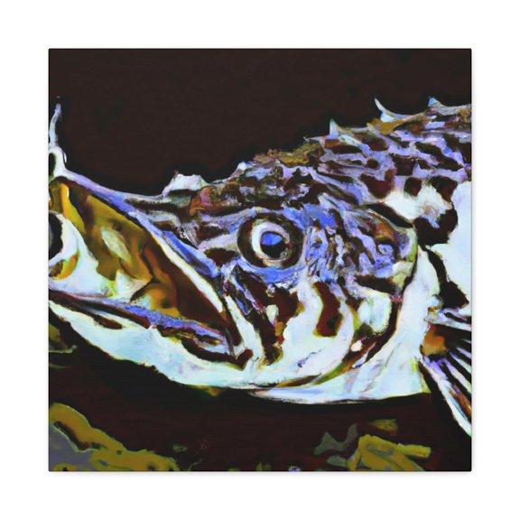 Corydoras Catfish Abstract - Canvas