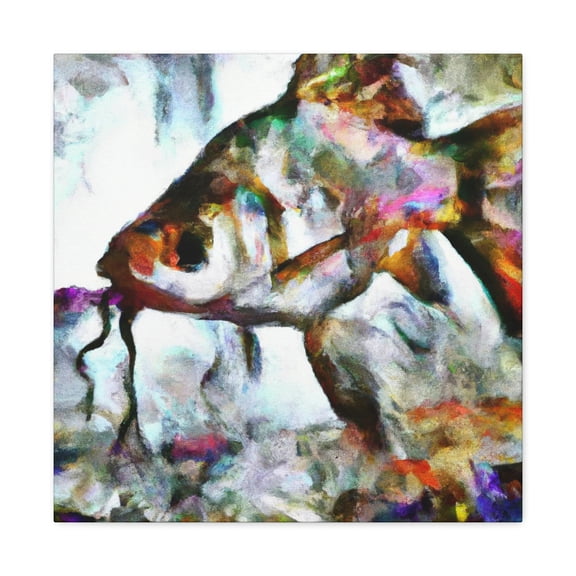 Corydoras Catfish Dreaming - Canvas
