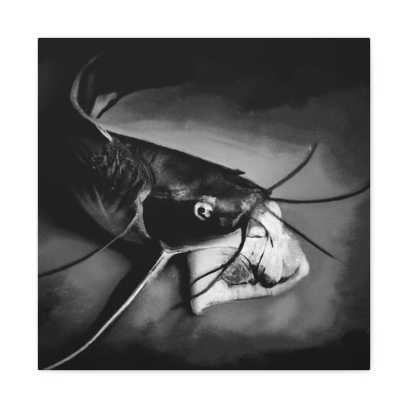 "Corydoras Catfish Observed" - Canvas